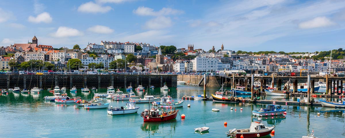 Photo of Guernsey harbour