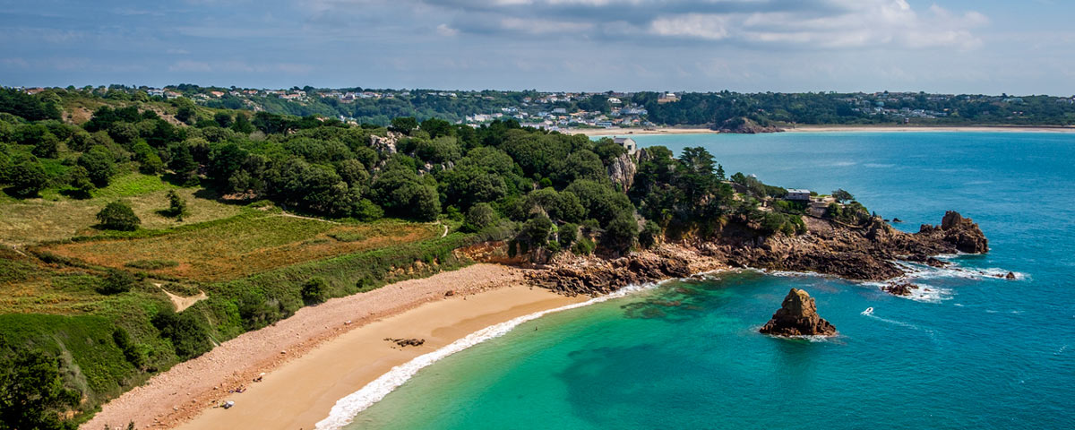 Jersey coastline