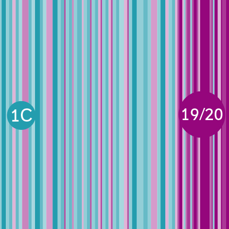 blue purple lines illustration of temperatures