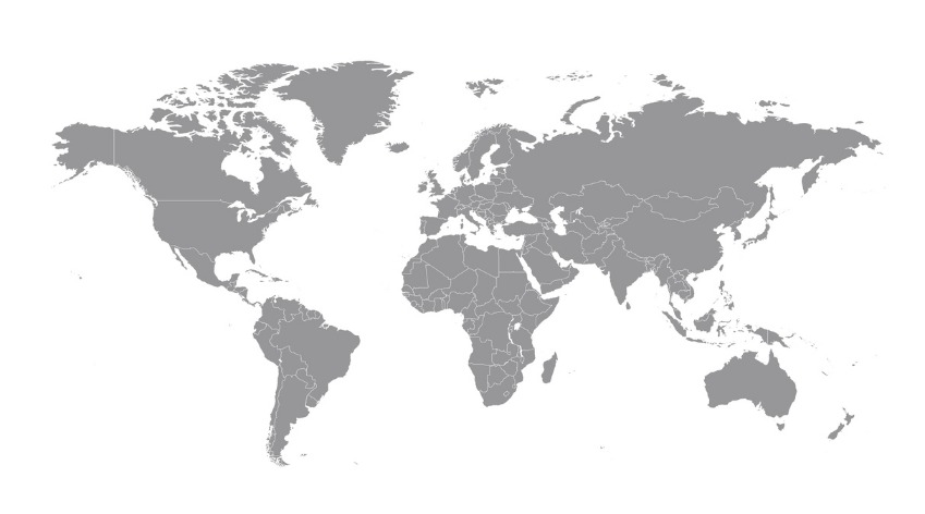 Image of a world map